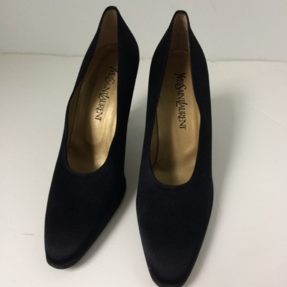 Yves Saint Lauren Black Velvet 9M - Picture 2 of 6